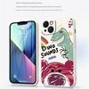 Liquid Silicone Case for IPhone 11, Protective Cover with Painted Creative Design, Shockproof Soft Doodle Winnie The Pooh], 6.1 Inch White