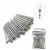 50pcs/set Diamond Milling Cutter Grinding Bur Drill Bits Nail Grinding Polishing Polisher Nail Drill Bits Drill Nail Manicure Drill 2.35mm Shank