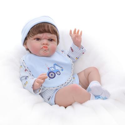 Кукла реборн Cloveray, 22 дюйма, милый младенец со сменной одеждой и успокаивающая кукла-новорожденный, ручная работа, реалистичная кукла-младенец для жизни с магнитом