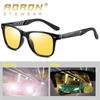 Поляризованные солнцезащитные очки ночного видения, уличные аксессуары, модные мужские очки
