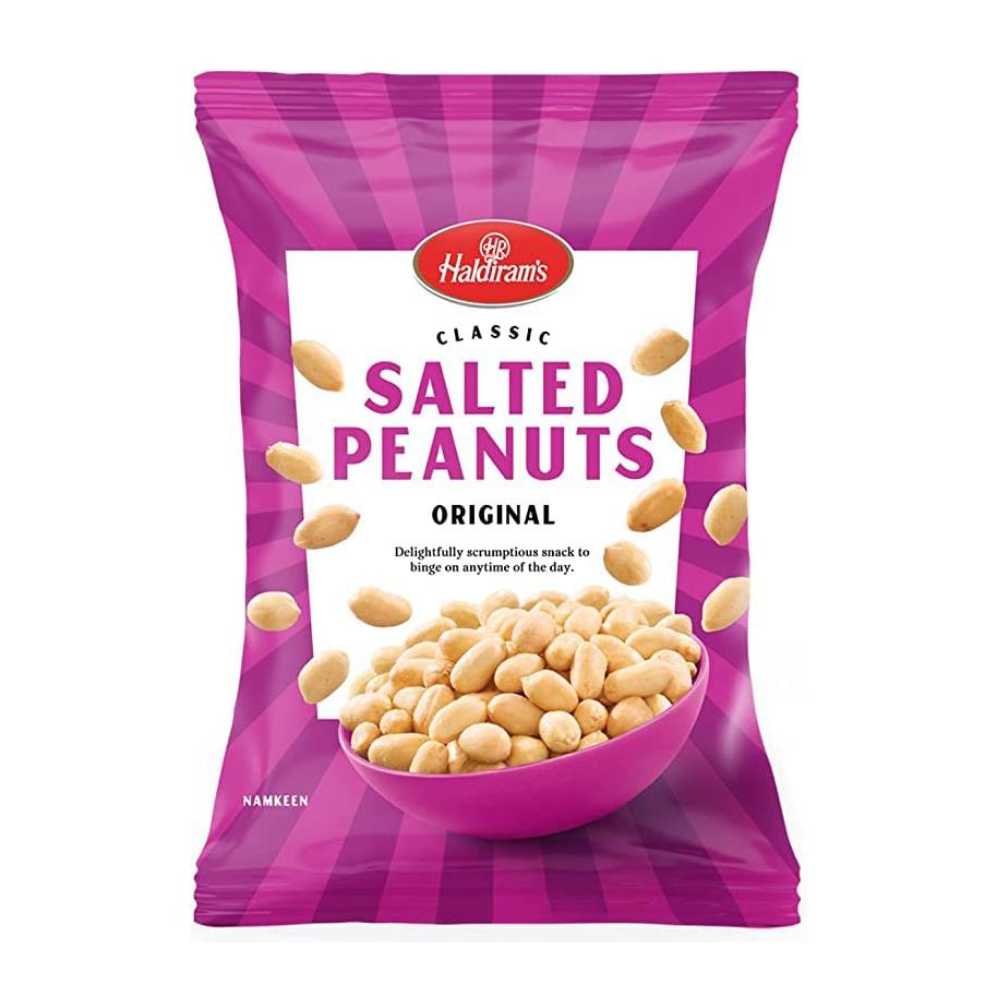 Арахис соленый (200 г), Salted Peanuts, Haldiram's
