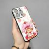 Мультяшный чехол для телефона Клубничный торт S для iPhone 17 Pro Max 16 15 14 Pro Max 13 11 X Xs Xr 8 7Plus Силиконовый чехол