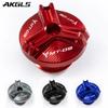 For Yamaha MT09 Mt 09 MT09 SP  Tracer 900 GT FZ 09 FJ 09 2013-2022 Engine Oil Cap Bolt Oil Filler Cap Protection Accessories