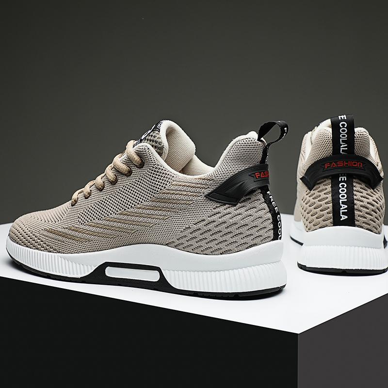 Модные мужские кроссовки SYTK, стельки для увеличения роста, 6 см, обувь с более высоким каблуком, размер плюс 37-46