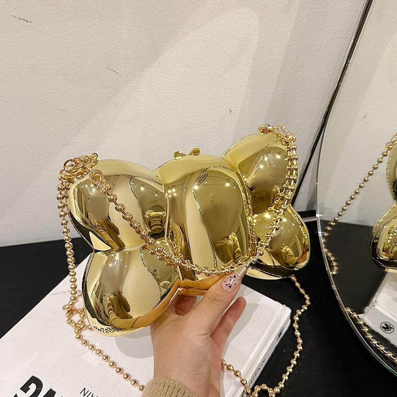 Женская сумка 2025 новая европейская и американская мода акриловая сумка-коробка Xiaoxiangfeng с бисером портативная сумка-мессенджер для ужина