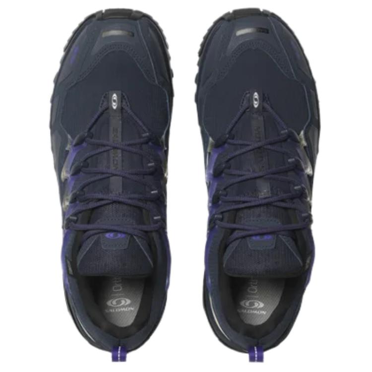 SALOMON Acs+ Clima Удобные Универсальные Дышащие Низкие Кроссовки Унисекс для Бега Темно-Синие 475955