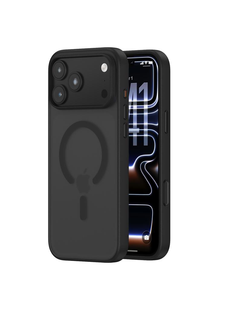 For iPhone 18 Pro Max 17 Pro Luxury Matte Translucent Shockproof Magnetic Case For Magsafe Shockproof Wireless Charge Cover