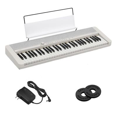 Электронное пианино Casio Casiotone WE - фаворит, предлагающий звучание и легкую портативность (КАСИО) CT-S1 (белый) 61-клавишная клавиатура, Харами-тян,