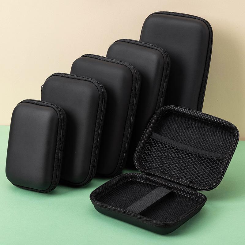 Bluetooth Earphone & Charger Storage Bag - Organizer for Earphones, Data Cables, Chargers, Power Banks