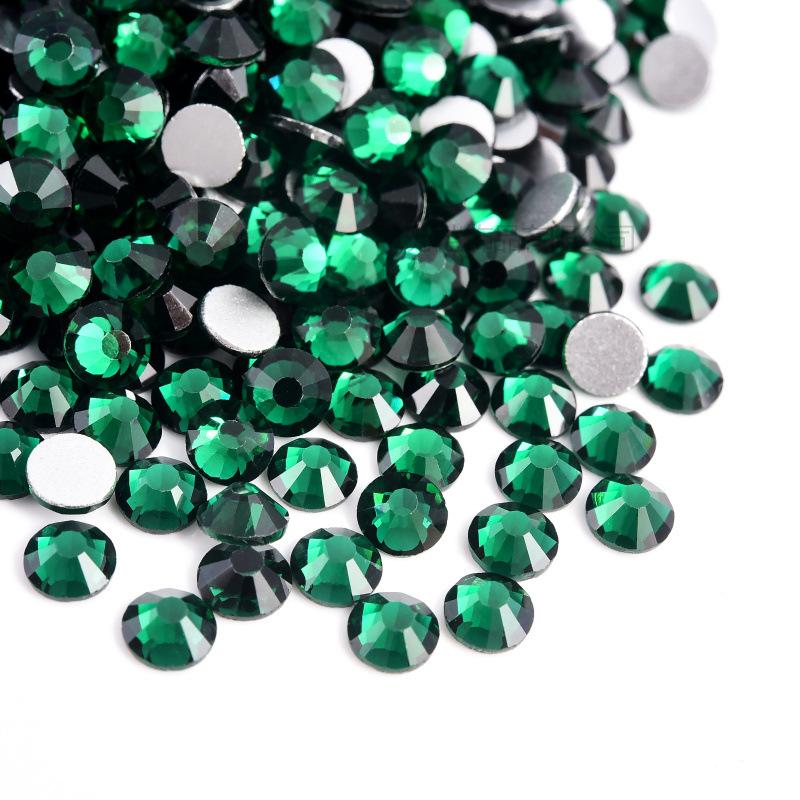 Flat Bottom Diamond, Manicure Diamond Glass, Crystal Round Mobile Phone Accessories, Sticker Diamond Diy Rhinestone Jewelry Accessories