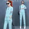 Spring Autumn Ladies Casual Loose Fashionable Sportswear Set
