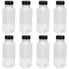 8 шт. 300 мл прозрачные пластиковые пустые бутылки для напитков бутылки для хранения пустые соковыжималки для напитков бутылки контейнеры для питья