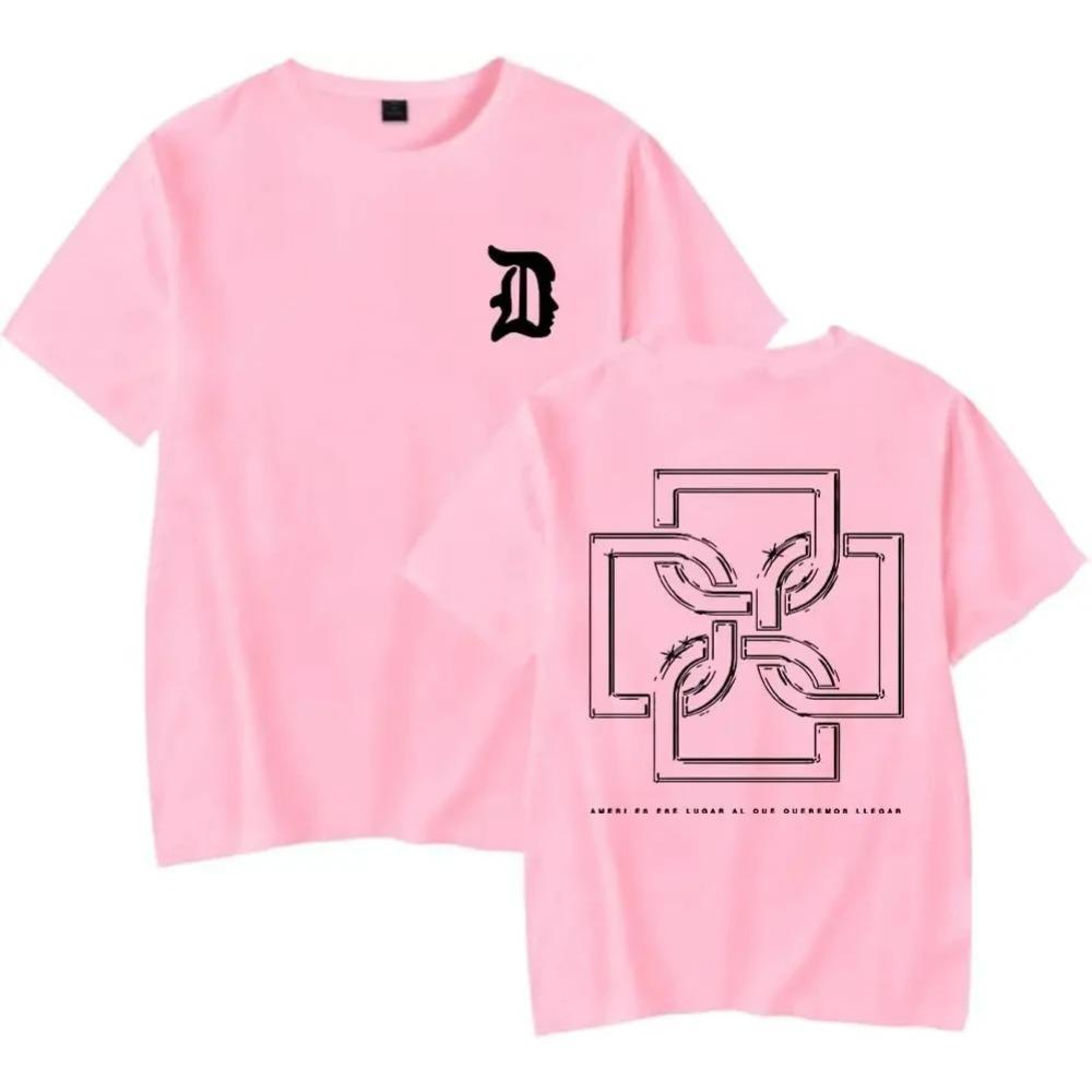 100% хлопок принт Duki Merch Футболка с коротким рукавом Повседневный принт Мужчины Женщины Уличная одежда Футболка Одежда готическая женская одежда