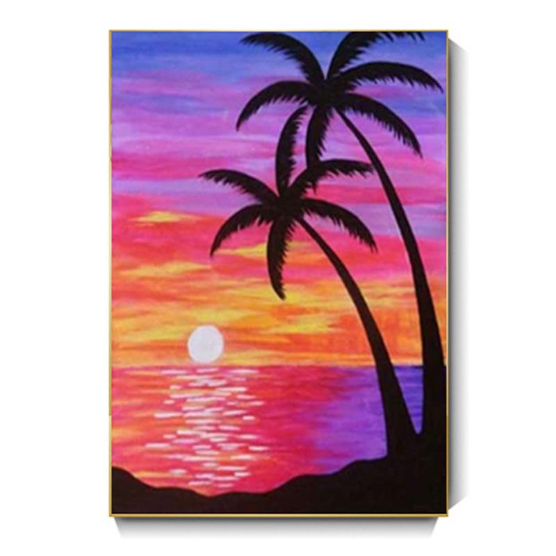 5D Diamond Painting Handmade Full Diamond Diy Landscape Sea View Diamond Embroidery Mosaic Home Decoration Christmas Gift