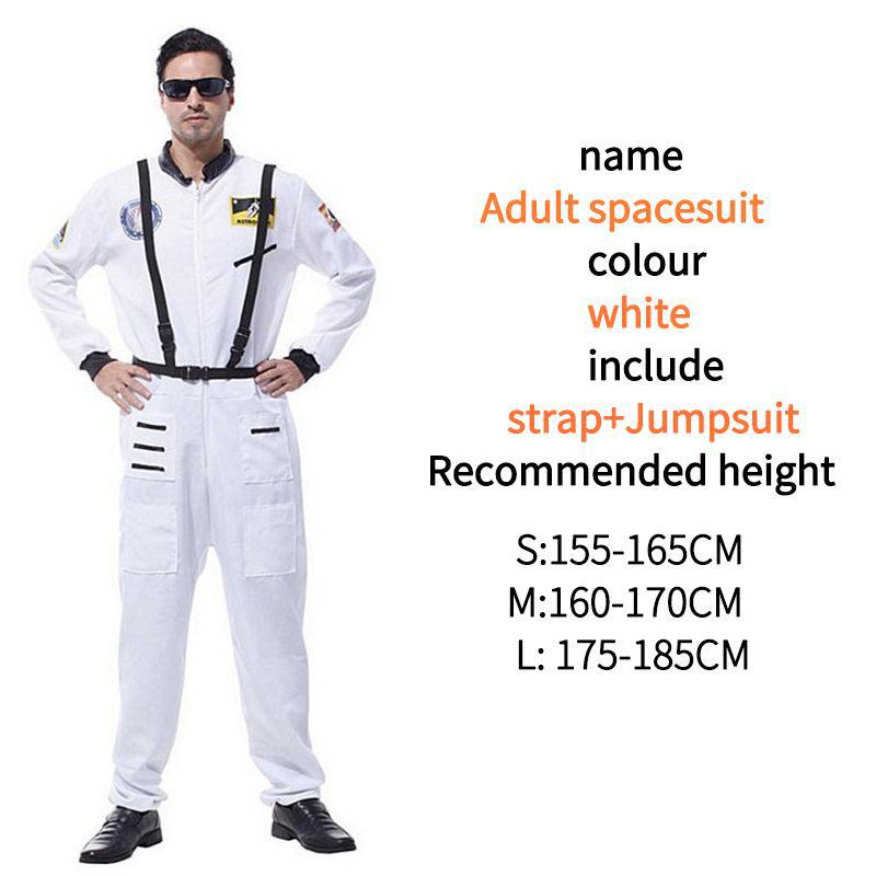 Halloween Costumes: Cosplay Spacesuit for Kids & Adults - Astronaut & Pilot Outfits for Men & Women