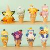 Anime Pok é Mon Ice Cream Cone Series Blind Box Psyduck Gengar Action Figure Cute Doll Model Toy Desktop Ornament Gift For Fans