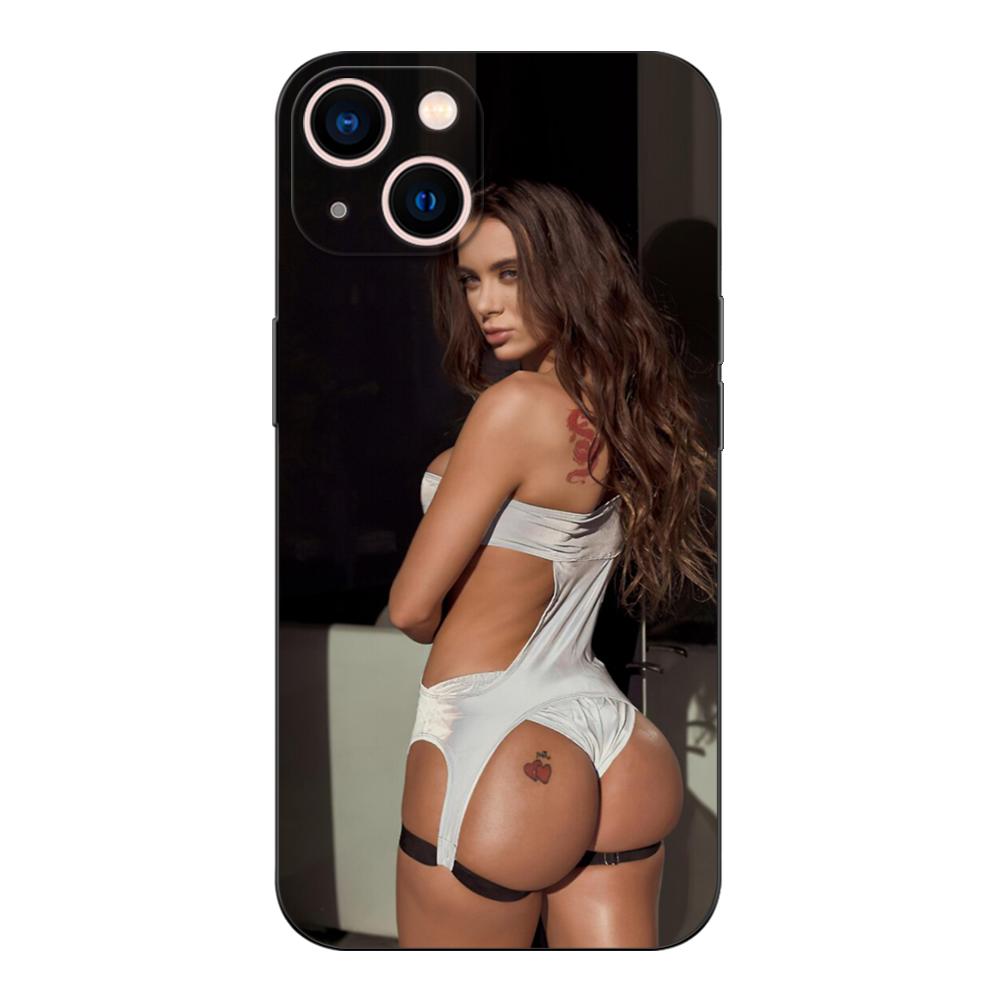 Черный чехол TPU для oneplus 8 pro 8t 9 9R Nord 2 ce N10 N100 N200 4G 5G Lana Rhoades Sexy Girl
