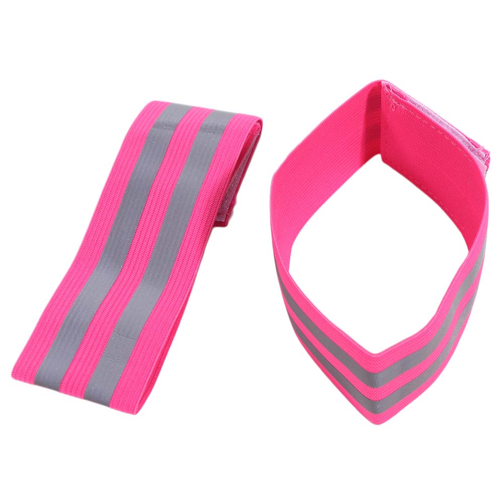 8PCS Safety Warning Reflective Bands Adjustable Reflector Tape Cycling