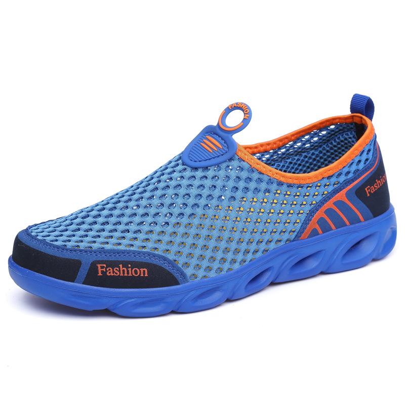 2025 New Mesh Creek Walking Shoes, Men and Women Pedal Beach Shoes, Lightweight Foreign Trade Couple Wading Hole Shoes