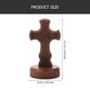 Декор обеденного стола Крест Орнамент Украшения для дома Деревянное ремесло Номер ребенка Свадьба