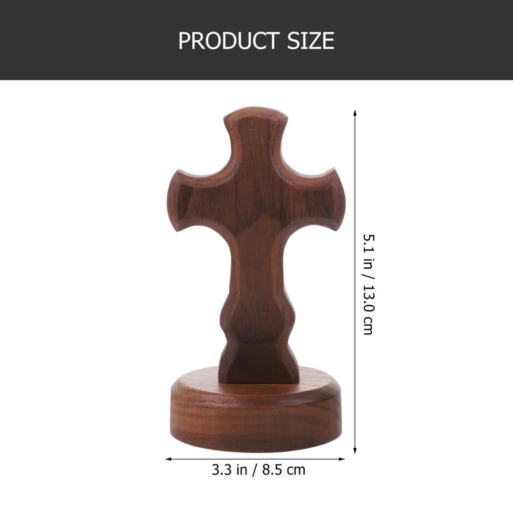 Декор обеденного стола Крест Орнамент Украшения для дома Деревянное ремесло Номер ребенка Свадьба