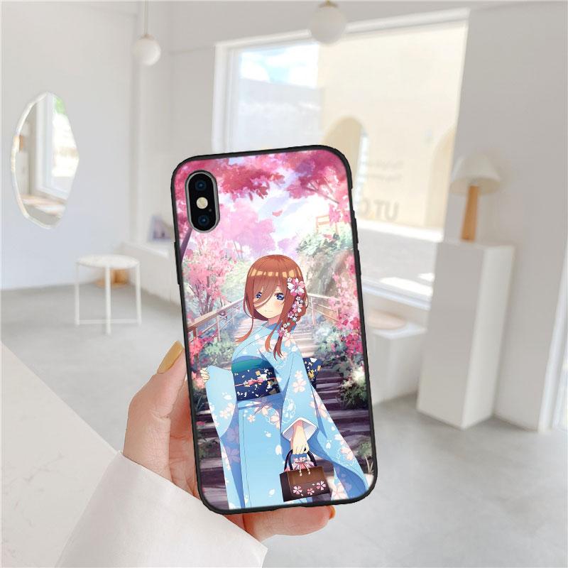 LO62 Мику Нино Ицуки Накано Чехол для Samsung M06 M15 M16 M35 M55 M56 A36 A42 A50 A50S A51 A52 A32 A33 A05 A05S A06 A16 A20