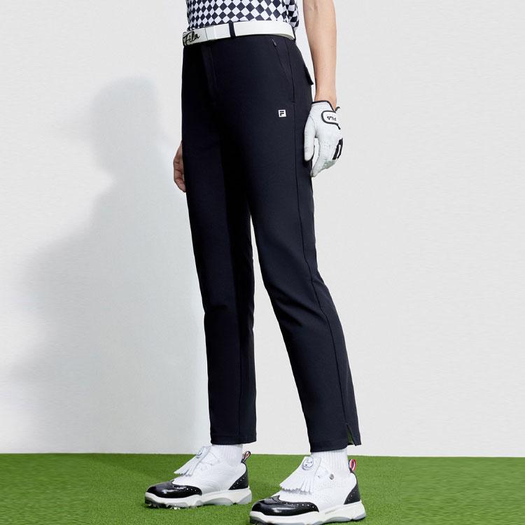 Новые повседневные брюки серии FILA Golf для женщин, цвет «черный питч» A11W345804FBK