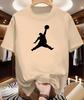 Summer Casual Unisexs TShirt Basketball Print Soft And Loose Round Neck Top For Unisex Loose Soft Cool Male Short Sleeve Tees