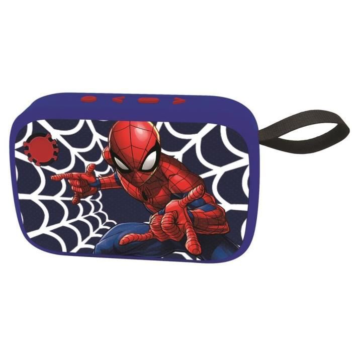 Spider-Man Portable Bluetooth Speaker with Fabric Finish