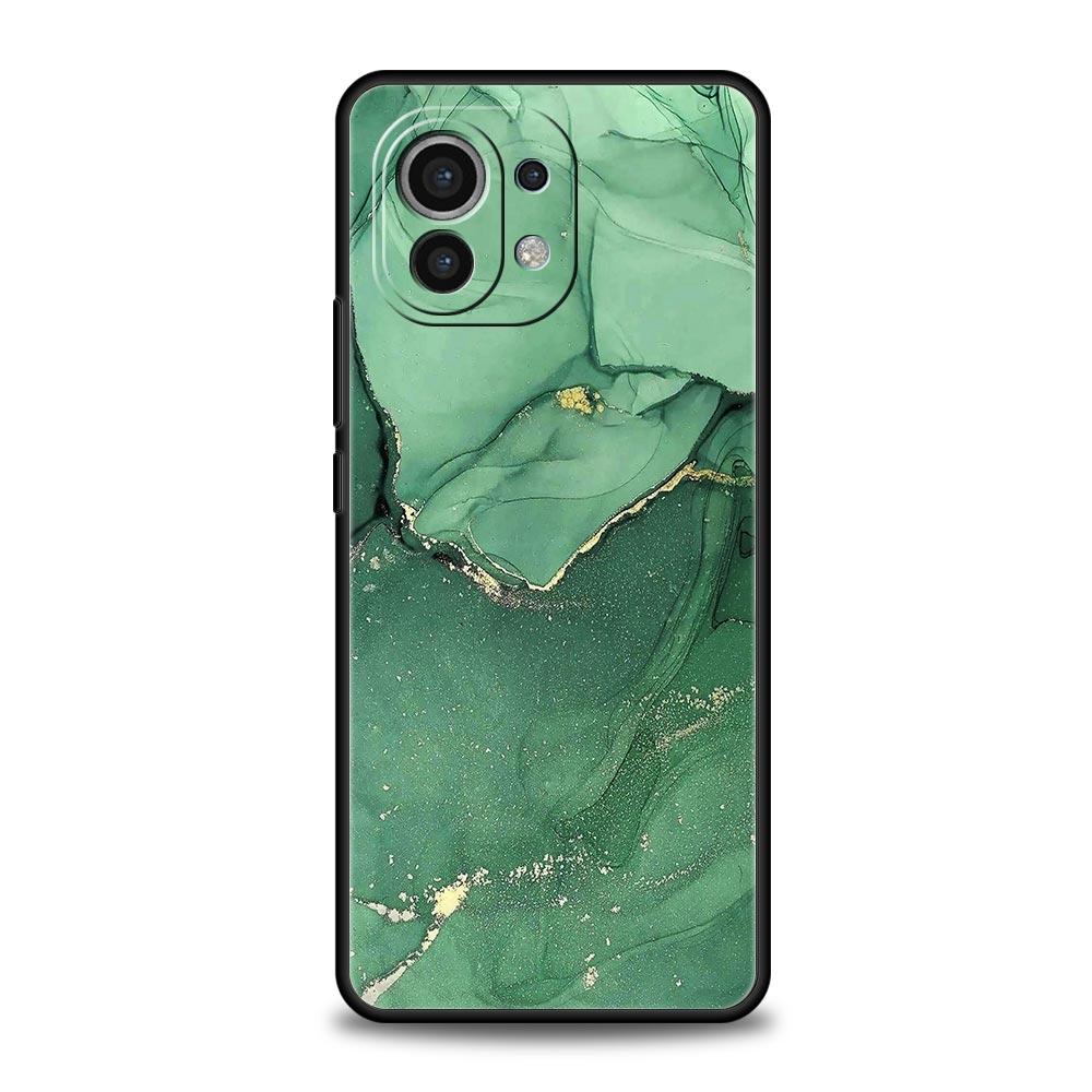 Чехол для телефона для Xiaomi 13 12 11 Lite 12T 11T 10T 9T Mi Poco M4 M3 X4 X3 Pro F4 F3 GT 5G Чехол Мягкий корпус Coque Мраморное искусство Мода