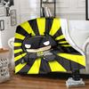 1pc Chibi Batman Wallpaper Cartoon Blanket,Portable Throw for Travel & Camping, All Season Cozy Blanket,Ideal Gift