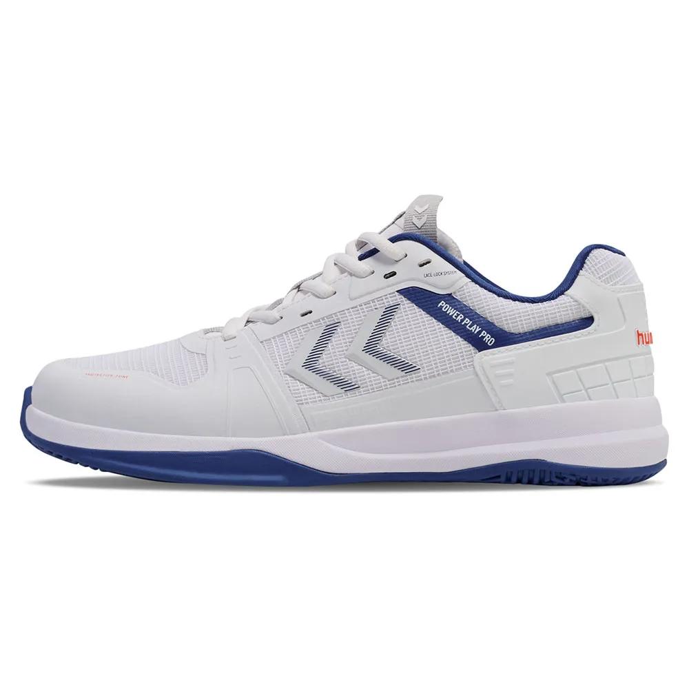 Hummel Power Play Pro sneakers breathable mesh White/True Blue