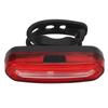 Bike Tail Light Rechargeable LED Waterproof USB Portable Bike Rear Light with 6 Lighting Modes for Mountain Bike