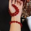 Agate Double Ring Bracelet. Fashion Women Daily Jewelry Lucky Gift
