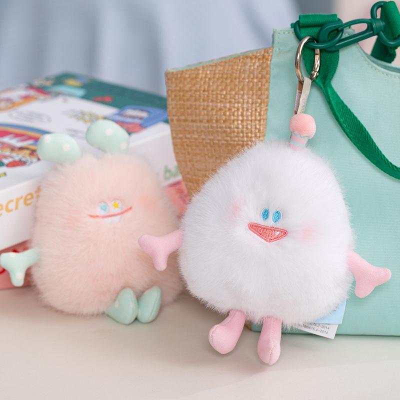 Cute Chubby Alien Monster Plush Dolls Cartoon Pendant Toys Throw Pillows Birthday Gifts For Children Boys Girls