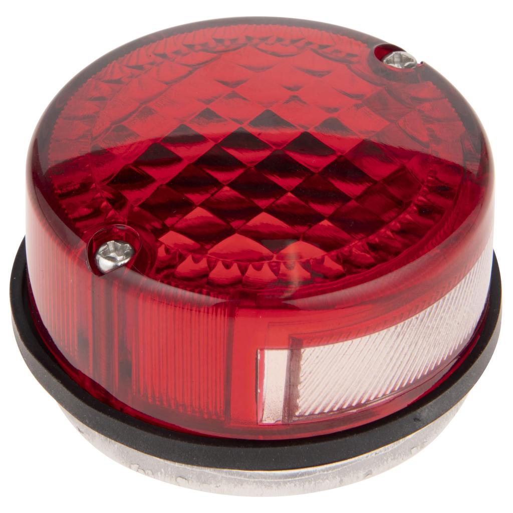 Kijima Motorcycle Parts Tail Lens Set Round R for Sparto Tail Red 217-4103