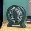 Ultra-Quiet Desktop Fan for Students: Compact Size, High Wind Volume, Plug-In