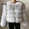 Women's Jacket Elegant Solid Color Faux Fur Soft Fashionable Comfortable Casual Trendy Polyester Jacket for Women