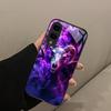 Чехол Purple Smoke Goat Skull для Samsung Galaxy S26 Ultra, S25 Ultra, Чехол для телефона, Стекло для Samsung Galaxy S26, S25, S24, S23, S22 FE, Ultra, Plus