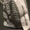 200g/Roll Metallic Crochet Thread Sparkling Silver Polyester Yarn for Knitting Weaving Making Bag Keychain Charm