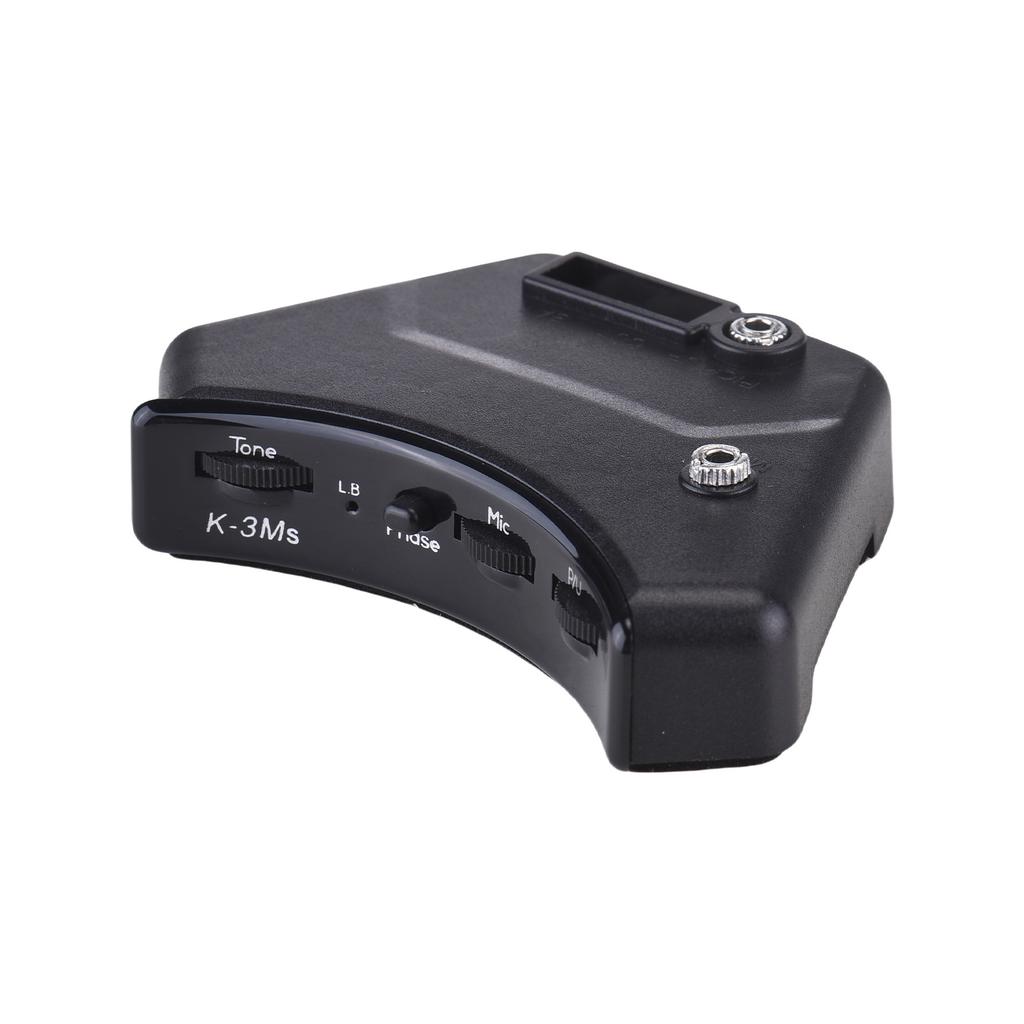 Sound Hunter Acoustic Guitar Sound Hole Pickup Active Piezoelectric Pickup 2 Pickup Modes Piezo and Mic Supports Volume