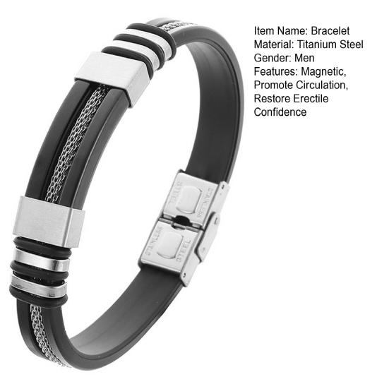 Магнитный браслет Pulse Prostate Wellness Band Восстанавливает эректильную уверенность Способствует циркуляции крови Кутикула