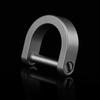 Titanium Alloy Buckles Horseshoes D Bow Staples New Carabiner  Outdoor Accessories