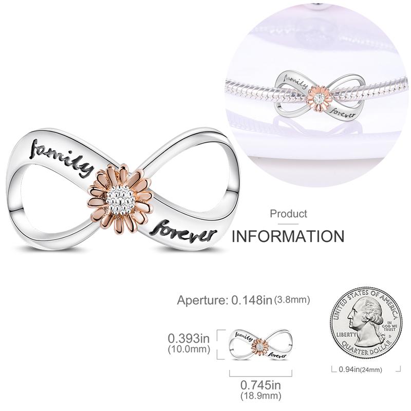 Fashion Trend 925 Silver Travel Airplane Dangle Charms Fit Original  Charm Bracelet DIY Sunflower Butterfly Bead