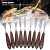9PCS diversified irregular tips 9pcs irregular painting knife set comfortable handheld grips special shape palette knife