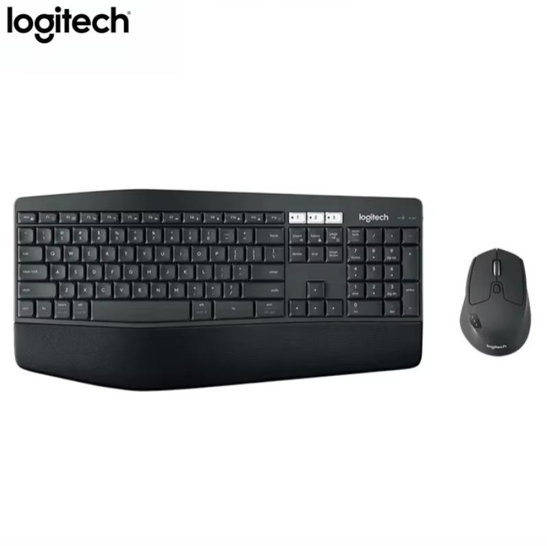 Logitech MK850 Wireless Bluetooth Office Keyboard and Mouse Set Mac iPad Computer Keyboard Dual Mode Connection