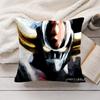 GGoldorak Anime cool Cushion Cover Silky Short Plush Invisible Zipper Dustproof Sofa Pillow Case for Home Decor