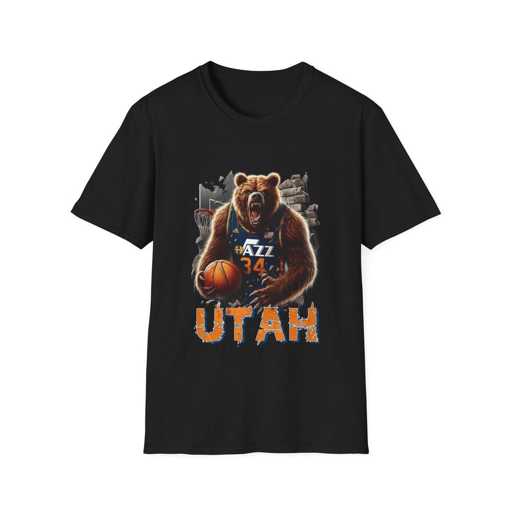 Utah Jazz Horror Mashup T-Shirt Mens Kids Mens Womens Tees Top
