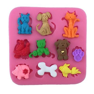 Новая серия животных, жидкий кремнезем. DIY форма для выпечки торта с помадкой. Белка. Олень. Сова. Силиконовая форма 1 шт.