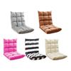 Lazy Single Sofa Single Lazy Chair Sofa for Floor Ergonomic 5 Angles Adjustable Floor Sofa with Zipper for Bed Room Floor Home